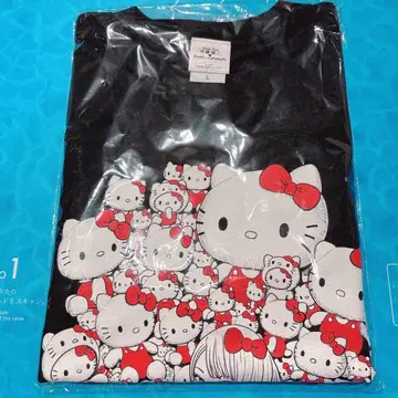 이토 준지 산리오 갸루 토미에 키티 롱T셔츠