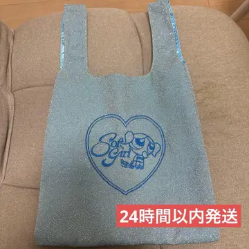 파워퍼프걸스 키라키라 라메 토트백 버블스
