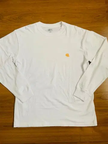 NEW ERA 백 프린트 긴팔 T셔츠 L 사이즈