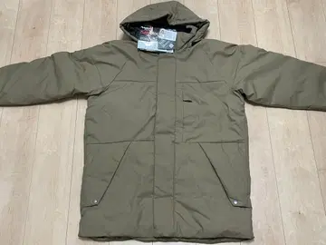 워크맨 워셔블 퓨전 다운 몬스터 파카 베이지 새상품