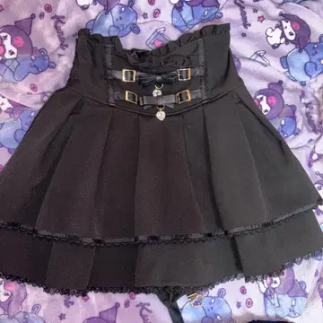 LIZLISA 치마바지 블랙