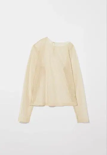 Eaphi SHEER LACE ASYMMETRY CUT TOPS