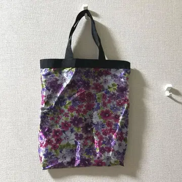 카토리야 오간자 백 꽃무늬 에코백 핸드백 토트백 KATORIYA