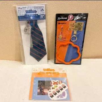 디즈니 주토피아 제일복권 닉 넥타이 세트
