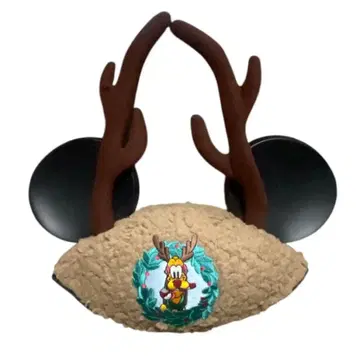 디즈니 크리스마스 플루토 루돌프 이어캡