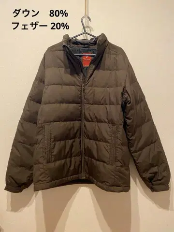 브라운 다운 자켓