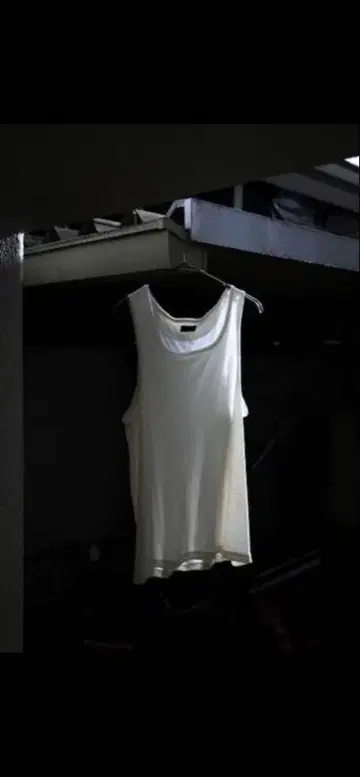 MAATEE&SONS Ex. WASHABLE SILK RIBTANKTOP