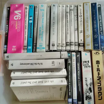 V6/LIVE DVD와 Blu-ray 묶음 판매