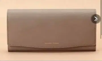사만다 타바사 이탈리아 가죽 덮개 장지갑 그레이지