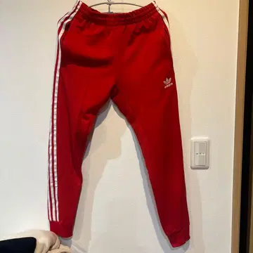 adidas PRIMEBLUE 조거 팬츠 XS 레드