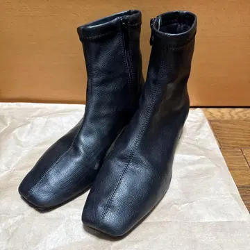 숏부츠 블랙 우천 겸용 경량 로우힐