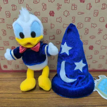 도널드 덕 봉제 인형 키체인 필하모닉 매직 도쿄 디즈니랜드