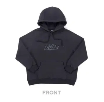 RIIZE 후디 후드티 Aver. 차콜 앤톤 트레이딩 카드 포함