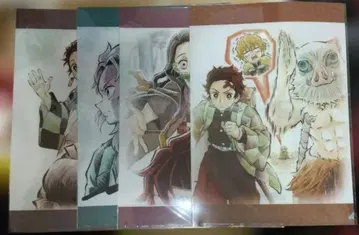 귀멸의 칼날 클리어 파일 카드 클리어 포스터 카마도 탄지로 네즈코 외