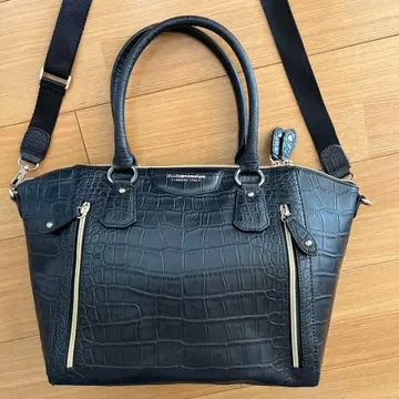 ModaPrincipe 블랙 A4 토트백