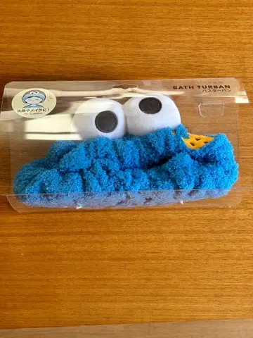 미개봉 새상품! USJ 한정판 헤어밴드 터번/쿠키 몬스터