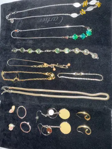 귀걸이 팔찌 목걸이 세트 모음