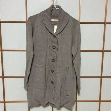 크로커다일 가디건 긴팔 새상품 사이즈 L 택 포함 새상품