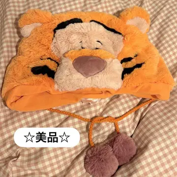 [ 새상품급 ] 티거 팬캡 디즈니랜드 도쿄디즈니씨 모자