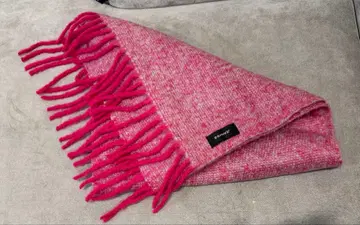 핑크 계열 대형 스톨