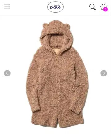 젤라또피케 테디베어 후드티 & 숏팬츠