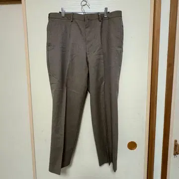 [ DAKS ] 울 슬랙스 빅 사이즈 브라운