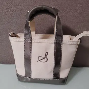 한정 컬러 L.L.Bean 토트백 스몰 미니 자수 포함