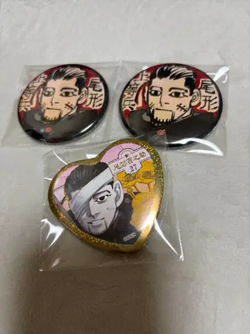 골든 카무이 오가타 햐쿠노스케 무진 캔뱃지 아이데스칸