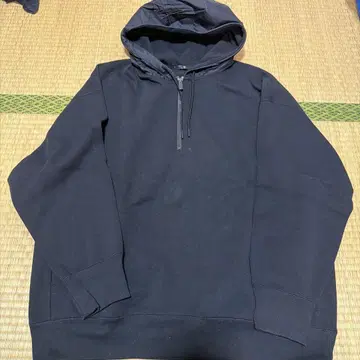 +J UNIQLO XXL 블랙 프론트 지퍼 후드티