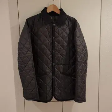 LAVENHAM 블랙 퀼팅 자켓 M
