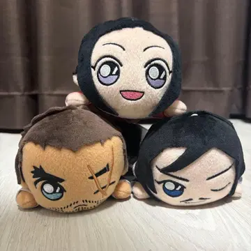 명탐정 코난 네소베리 봉제 인형 ~현경의 검은 어둠~ 전 3종 세트