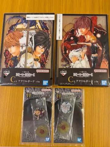 제일복권 데스노트 C상 H상 야가미 라이토 L 멜로 니아 세트