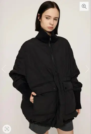 QUILTING STAND NYLON PULLOVER SLY 퀼팅