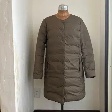 무인양품 노카라 다운 코트 배송비 포함