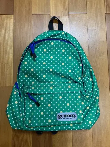 OUTDOOR PRODUCTS 도트 무늬 백팩