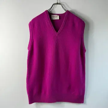 60-70s USA제 LOAD JEFF 로드제프 라무즈 울 니트 베스트