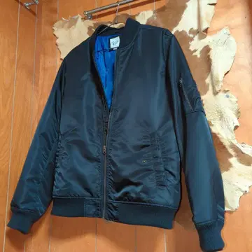 GAP 갭 MA-1 블랙 L