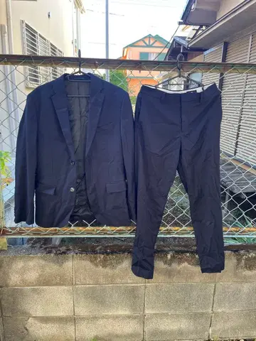 H&M 셋업 네이비