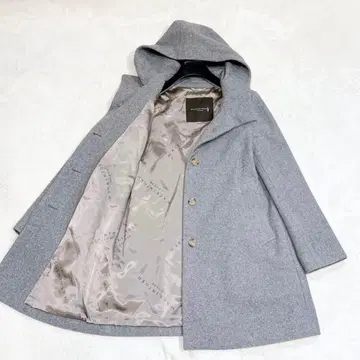 매킨토시 런던 후디드 코트 38 울