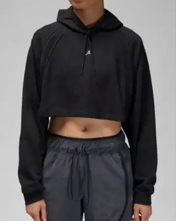 조던 JORDAN 크롭 후드티