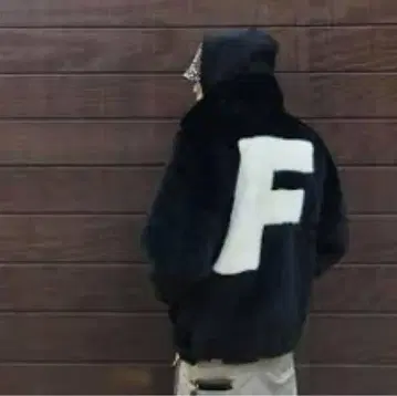 프레쉬 안티 유스 코트 자켓 퍼 F 로고