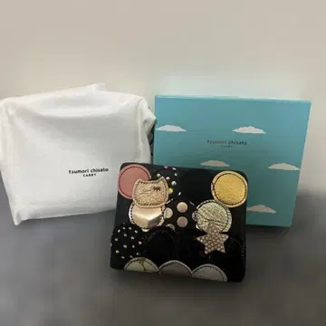 [ 새상품 ] 츠모리치사토 접이식 지갑 블랙