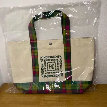 [ 한정품 ] 키노쿠니야 콜라보 제이알 교토 이세탄 맥밀란 패턴 토트백
