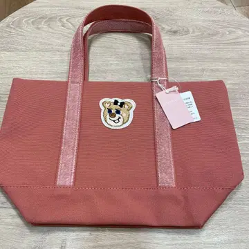 러브러리 바이 페이러 핑크 토트 테디 걸 스몰