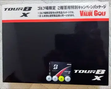 새상품 2024 모델 TOUR B X 1더즌 화이트 선물용 패키지