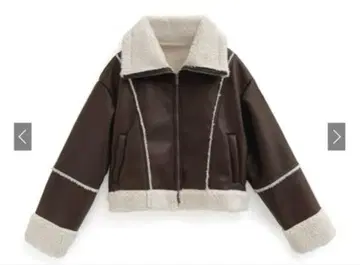 [ GRL ] 옷깃 2Way 가죽 무스탕 블루종 [nk76]