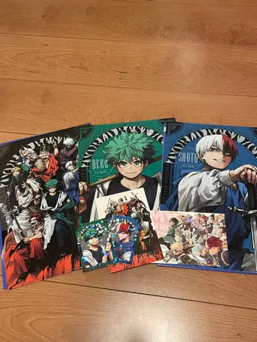 나의 히어로 아카데미아 클리어 파일 최강 점프 클리어 파일 세트