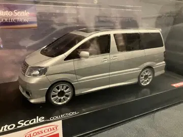 교쇼 미니지 오토 스케일 도요타 알파드 실버