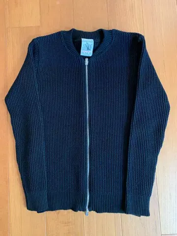 S.N.S NERNING 울 니트 지퍼 가디건