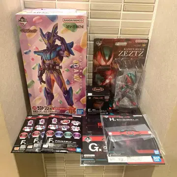 제일복권 가면라이더 제츠 & 가면라이더 가브 라스트 원상 B상 8개 세트